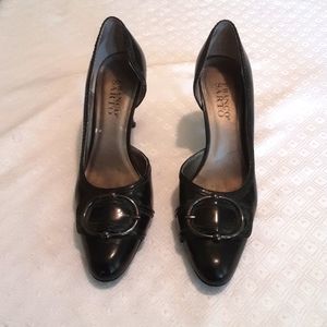 Gorgeous leather heels for office or party